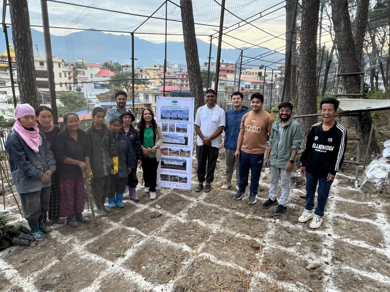 Miyawaki forest being planted5